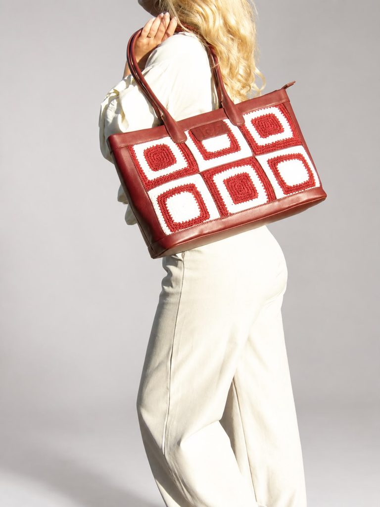 Nappa Saddle Bag